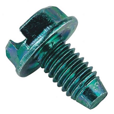 green ground screw for metal double gang box|sheet metal grounding screws.